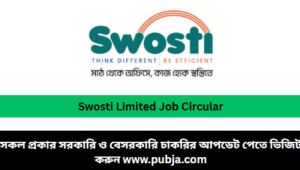 Swosti Limited Job Circular 2026