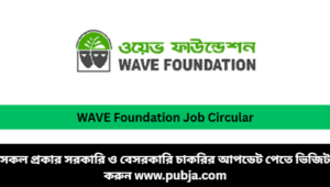 WAVE Foundation Job Circular 2026